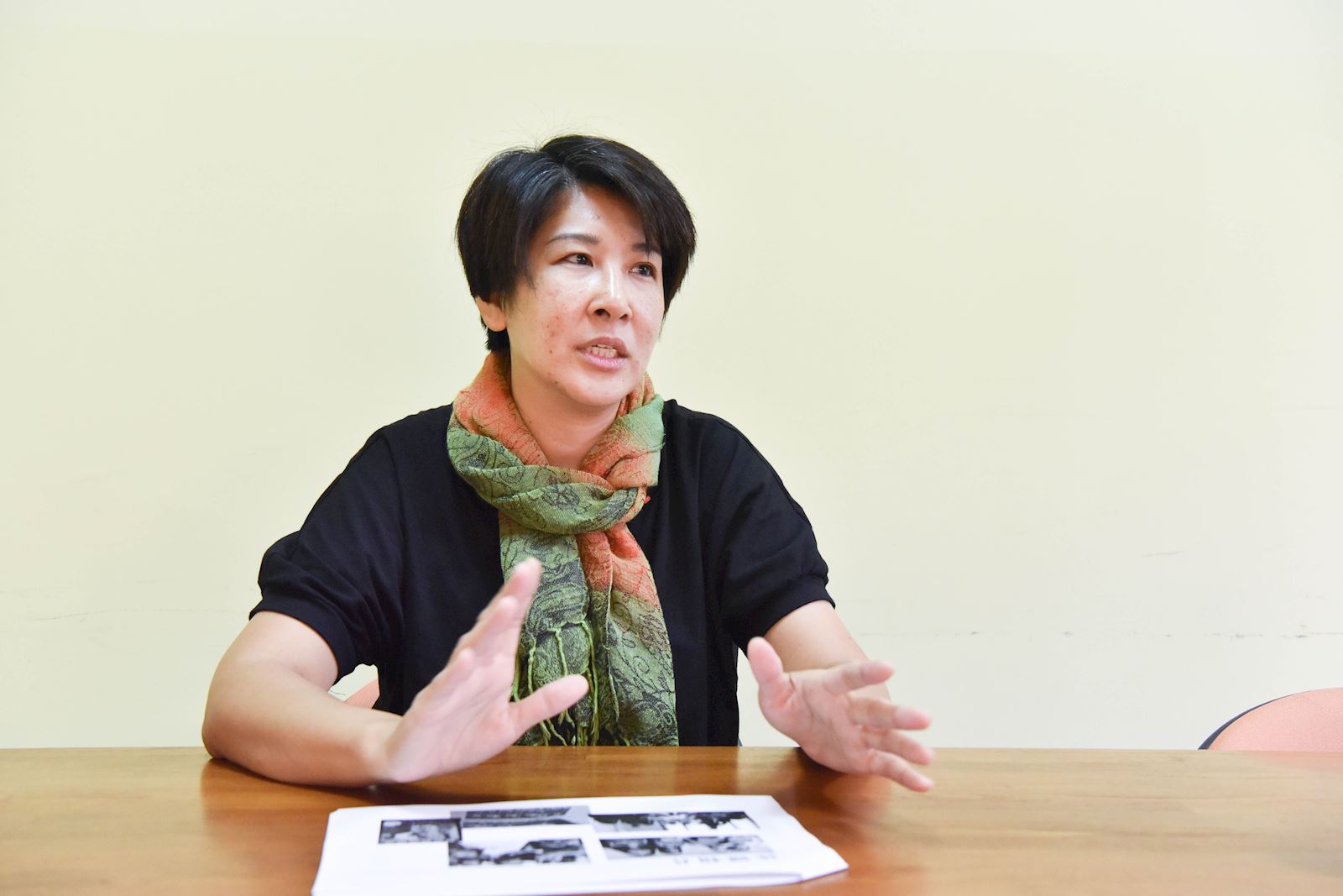 陳翠臻接受臺師大公共事務中心專訪